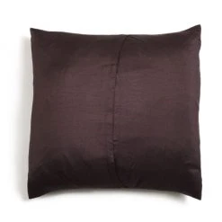 Studio Variously Shunya Silk Throw Pillow - Black Home Goods
