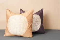 Studio Variously Shunya Silk Throw Pillow - Gold
