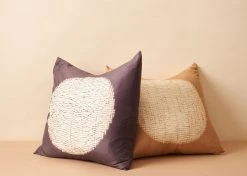 Studio Variously Shunya Silk Throw Pillow - Gold