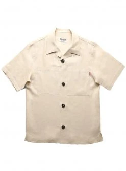 Signature Innovation Group Men's Safari Hemp Shirt - Bone