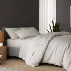 Sijo Tencel Eucalyptus Duvet Cover - Fog