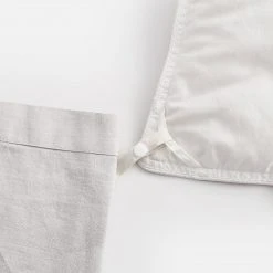 Sijo Best Sellers French Linen Duvet Cover - Fog