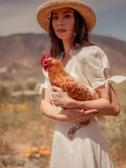 Valani Sitha Tencel Top - Cloud Dancer Clothing