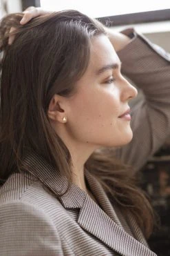 Abby Alley Siv Stud Earrings