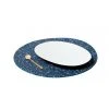 Slash Objects Round Recycled Rubber Placemat - Royal 2 Slash Objects Round Recycled Rubber Placemat - Royal