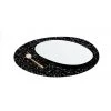 Slash Objects Kitchen + Dining Round Recycled Rubber Placemat - Speckled Black 2 Slash Objects Kitchen + Dining Round Recycled Rubber Placemat - Speckled Black
