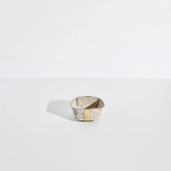 Slash Objects Best Sellers Recycled Rubber + Brass Basket Set - Sand