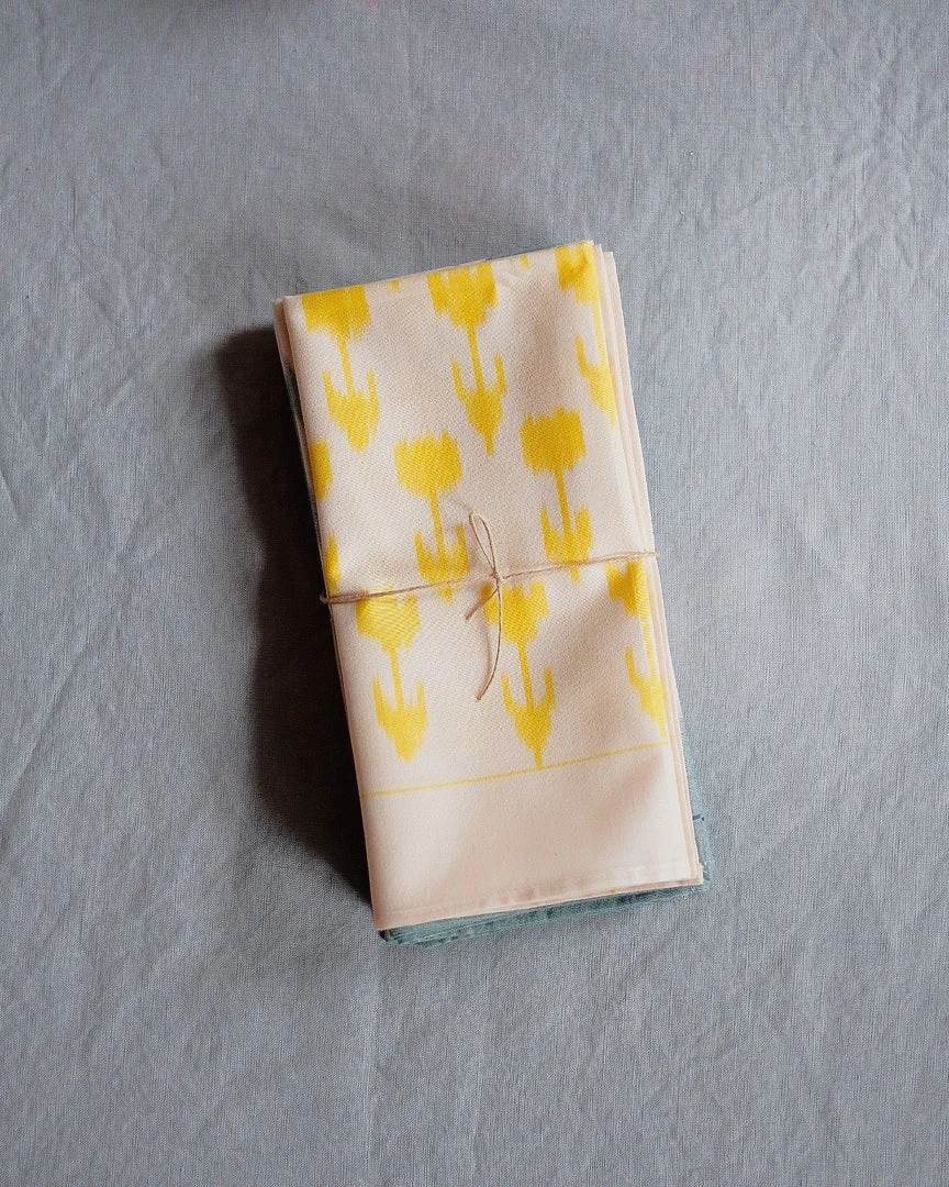 Soil To Studio Anika Ikat Napkin Set Kitchen + Dining 3 Soil To Studio Anika Ikat Napkin Set Kitchen + Dining