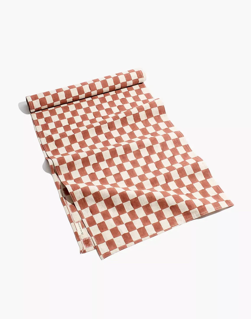 Soil To Studio Kitchen + Dining Divya Linen Table Runner 5 Soil To Studio Kitchen + Dining Divya Linen Table Runner