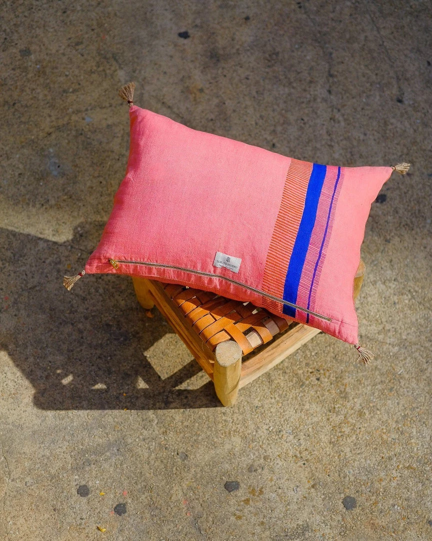 Soil To Studio Eli Linen Throw Pillow Cover - Bright Pink Best Sellers 9 Soil To Studio Eli Linen Throw Pillow Cover - Bright Pink Best Sellers