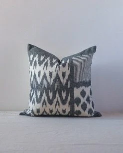 Soil To Studio Home Goods Ella Ikat Throw Pillow Cover