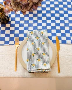 Soil To Studio Hiya Linen Napkin Set Kitchen + Dining