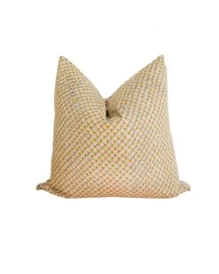 Soil To Studio Jodha Linen Throw Pillow Cover