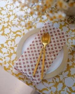 Soil To Studio Mehar Linen Napkin Set Kitchen + Dining 7 Soil To Studio Mehar Linen Napkin Set Kitchen + Dining