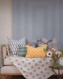 Soil To Studio Home Goods Myra Ikat Throw Pillow Cover