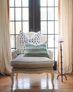 Soil To Studio Home Goods Myra Ikat Throw Pillow Cover