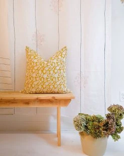 Soil To Studio Tina Linen Throw Pillow Cover