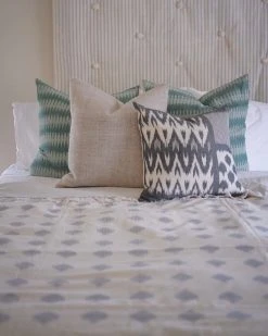 Soil To Studio Home Goods Tulsi Ikat Throw Blanket