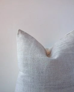 Soil To Studio Zara Upcycled Hemp Throw Pillow Cover