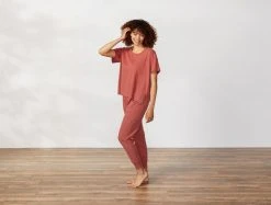 Coyuchi Pajamas + Loungewear Solstice Boxy Tee