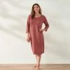Coyuchi Best Sellers Solstice Nightgown - Rosehip