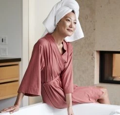 Coyuchi Solstice Short Robe