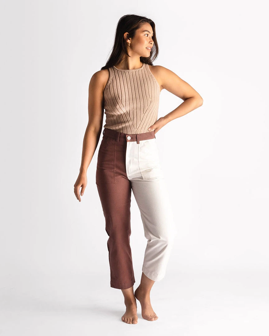 Soluna Collective Two-Tone Cargo Pants 3 Soluna Collective Two-Tone Cargo Pants