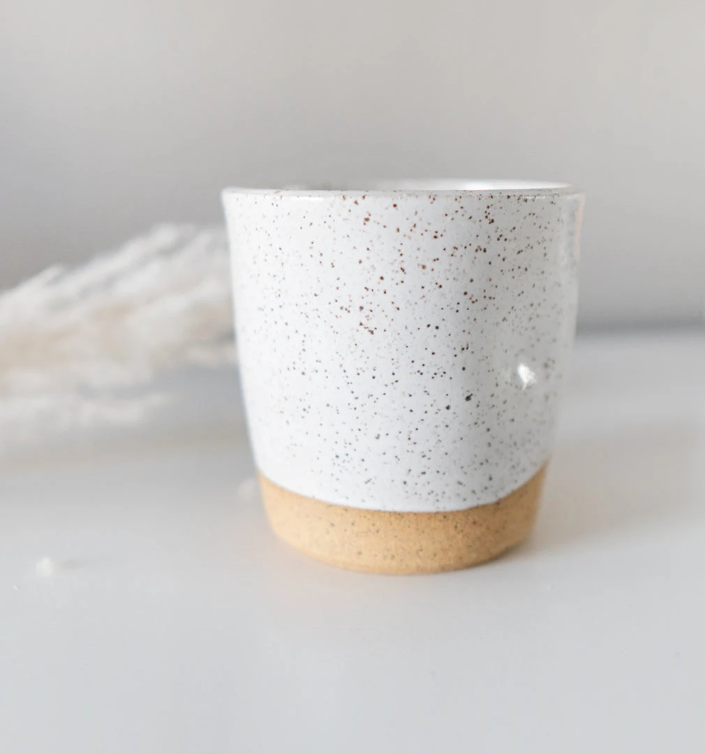 Moonshine Design Speckled Stoneware Pinch Tumbler Set Home Goods 3 Moonshine Design Speckled Stoneware Pinch Tumbler Set Home Goods