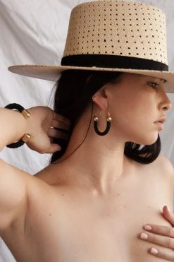 Stella Fluorescent Kumi Hoop Earrings