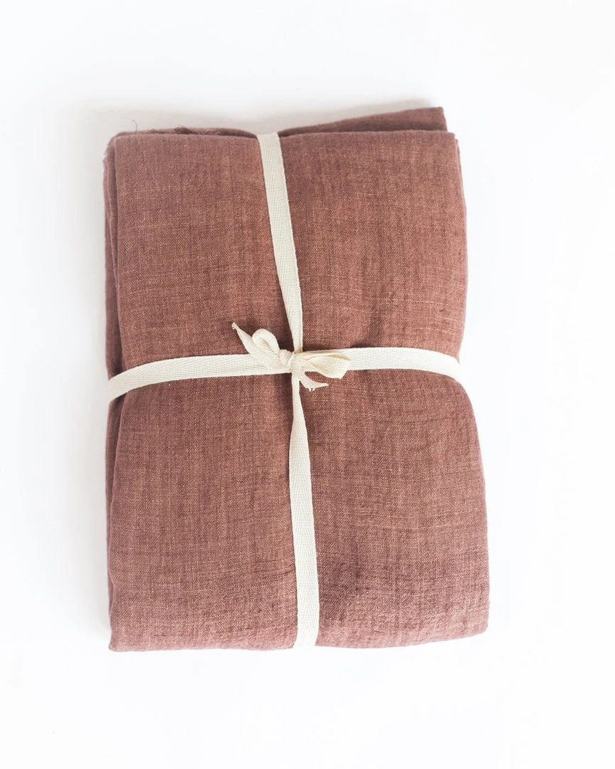 Creative Women Best Sellers Stone Washed Linen Tablecloth - Ash Rose 7 Creative Women Best Sellers Stone Washed Linen Tablecloth - Ash Rose