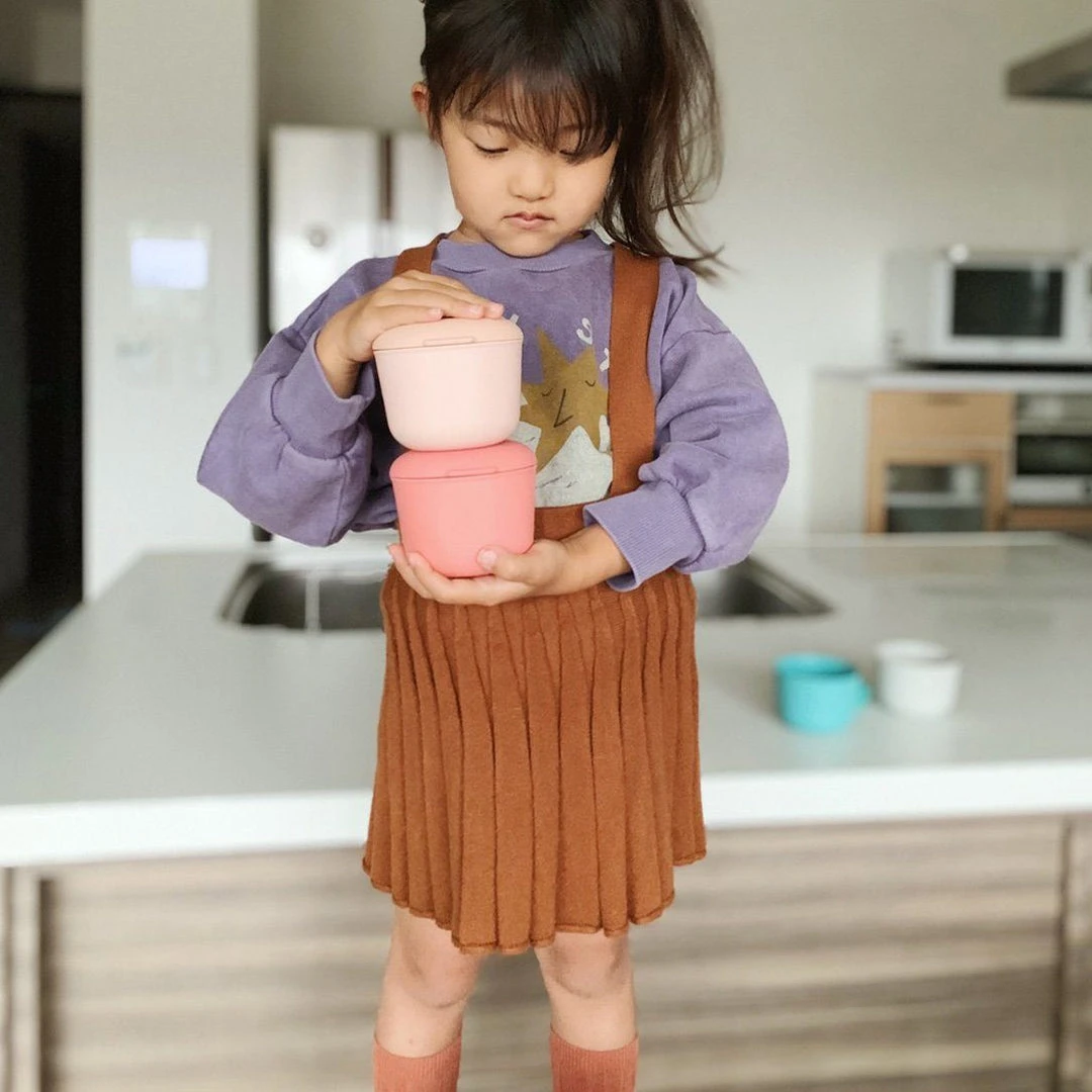 EKOBO Storage Store And Go 8 Oz Recycled Bamboo Container Set 6 EKOBO Storage Store And Go 8 Oz Recycled Bamboo Container Set