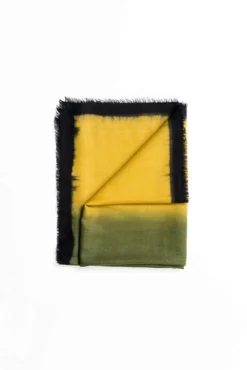 Studio Variously Aria Topaz Cashmere Scarf Handcrafted 11 Studio Variously Aria Topaz Cashmere Scarf Handcrafted