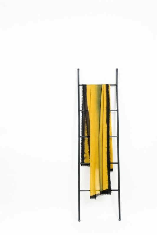 Studio Variously Aria Topaz Cashmere Scarf Handcrafted 5 Studio Variously Aria Topaz Cashmere Scarf Handcrafted