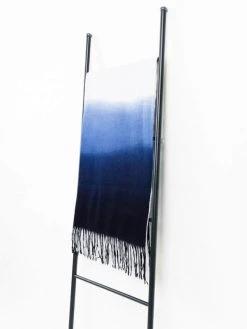 Studio Variously Azure Cashmere Throw Blanket 11 Studio Variously Azure Cashmere Throw Blanket