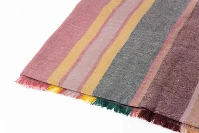 Studio Variously Barque Stripes Merino Wool Scarf 6 Studio Variously Barque Stripes Merino Wool Scarf