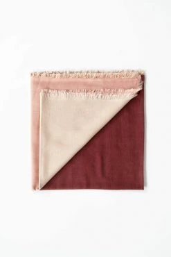Studio Variously Rosewood Blok Silk And Cashmere Scarf Accessories 18 Studio Variously Rosewood Blok Silk And Cashmere Scarf Accessories