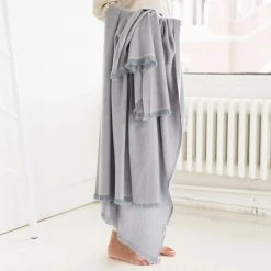 Studio Variously Boro Merino Wool Throw Blanket 19 Studio Variously Boro Merino Wool Throw Blanket