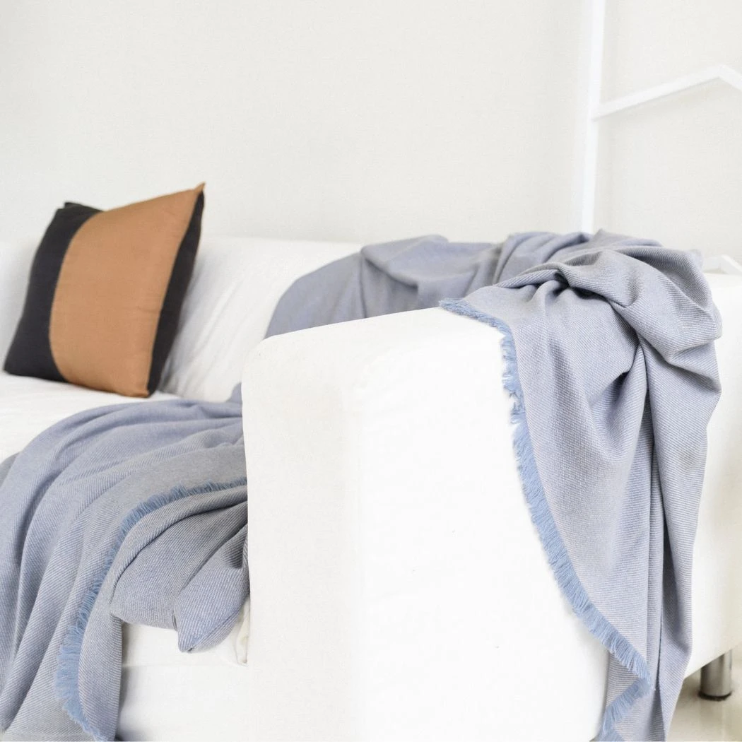 Studio Variously Boro Merino Wool Throw Blanket 10 Studio Variously Boro Merino Wool Throw Blanket