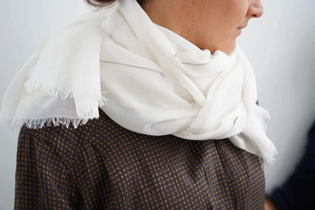 Studio Variously Accessories Calico Mist Scarf 7 Studio Variously Accessories Calico Mist Scarf
