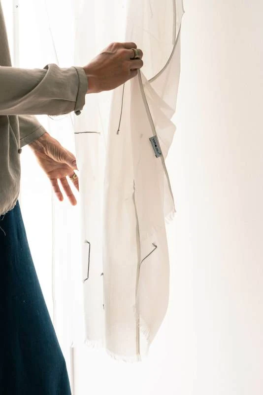 Studio Variously Accessories Calico Mist Scarf 8 Studio Variously Accessories Calico Mist Scarf