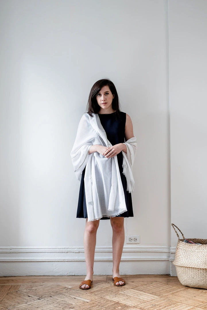 Studio Variously Accessories Calico Mist Scarf 5 Studio Variously Accessories Calico Mist Scarf