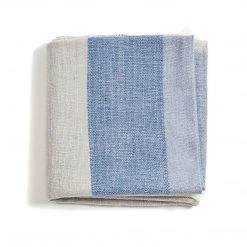 Studio Variously Ceru Merino Wool Throw Blanket