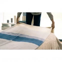 Studio Variously Ceru Merino Wool Throw Blanket