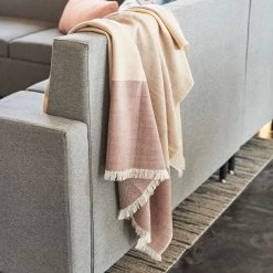 Studio Variously Cino Merino Wool Throw Blanket Throw Blankets