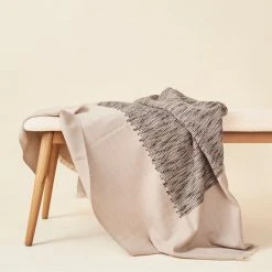 Studio Variously Flo Merino Throw Blanket Home Goods