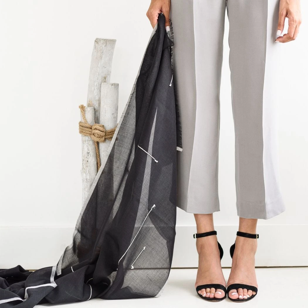 Studio Variously Accessories Ink Mist Scarf 5 Studio Variously Accessories Ink Mist Scarf