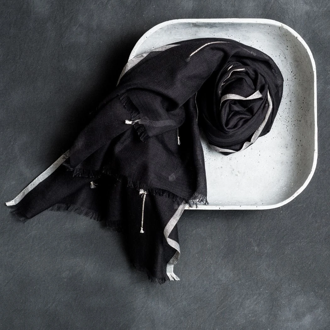 Studio Variously Accessories Ink Mist Scarf 10 Studio Variously Accessories Ink Mist Scarf