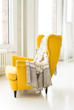 Studio Variously Handcrafted Lekha Throw Blanket