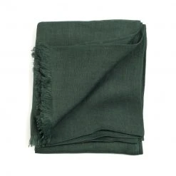 Studio Variously Accessories Moss Linen Scarf 12 Studio Variously Accessories Moss Linen Scarf