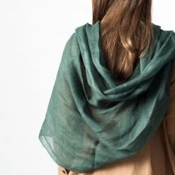 Studio Variously Accessories Moss Linen Scarf 14 Studio Variously Accessories Moss Linen Scarf